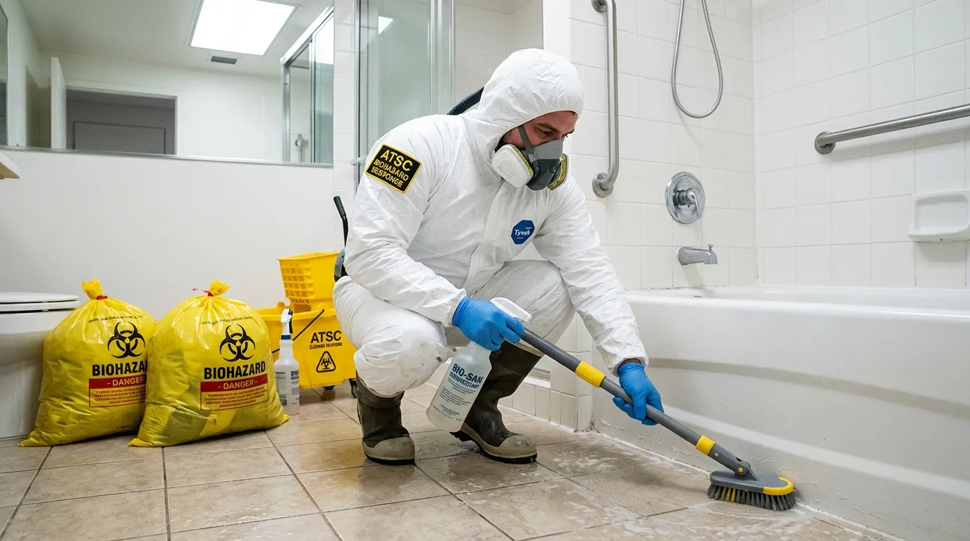 Decontamination equipment deployed for Blood Cleanup in Newnan